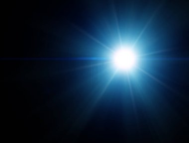 Gecenin ışıkları ve yıldızları. Mercek kırılma etkisi. Gökyüzünde yıldızlar. Gök cisimlerine ve yeni güneş sistemlerine dikkat edin