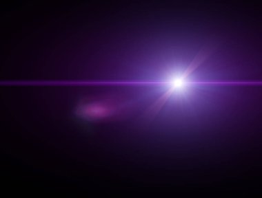 Gecenin ışıkları ve yıldızları. Mercek kırılma etkisi. Gökyüzünde yıldızlar. Gök cisimlerine ve yeni güneş sistemlerine dikkat edin