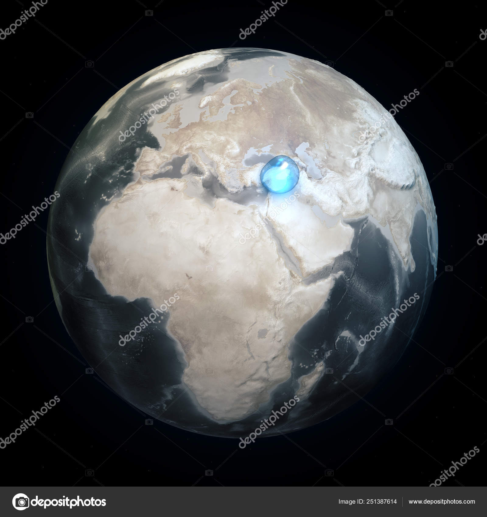 All　©vampy1　Water　Map　Sphere　by　Stock　Place　Photo　World　Water　Water　Earth　One　251387614