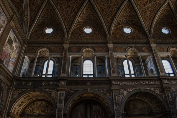 Milan Italie Europe 2019 Intérieur San Maurizio Monastero Maggiore Une — Photo