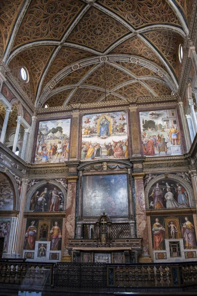 Milan Italy Europe 2019 San Maurizio Monastero Maggiore 1518 Church — стоковое фото