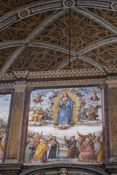 Μιλάνο Ιταλία Ευρώπη 2019 Σαν Μαουρίτσιο Αγίου Ματζόρε Μια 1518 — Φωτογραφία Αρχείου