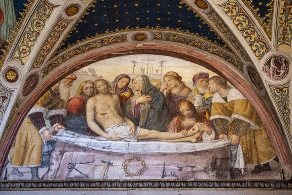 Milán Italia Europa 2019 Interior San Maurizio Monastero Maggiore Una —  Fotos de Stock