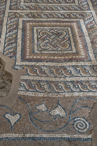 Pamukkale Turcja Mozaiki Podłodze Nawy Południowej Kościoła Laodicea Starożytnego Miasta — Zdjęcie stockowe