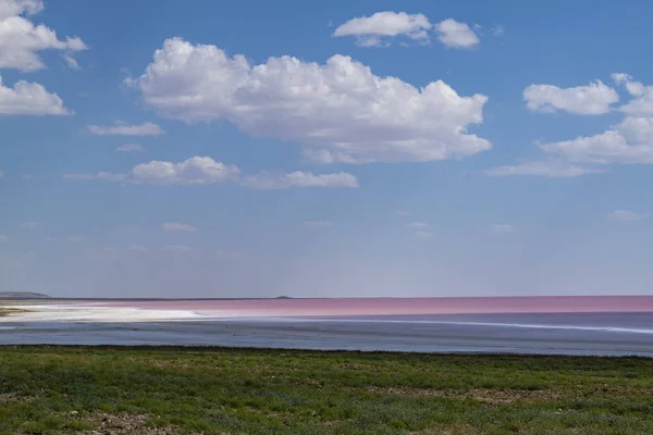 Turchia Regione Dell Anatolia Centrale Veduta Aerea Del Lago Tuz — Foto Stock