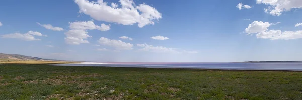 Turquía Región Central Anatolia Vista Aérea Del Lago Tuz Tuz —  Fotos de Stock