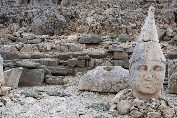 Τουρκία Ανατολική Βεράντα Του Νεμούτ Ντάγκι Όρος Νεμρούτ Όπου Βασιλιάς — Φωτογραφία Αρχείου