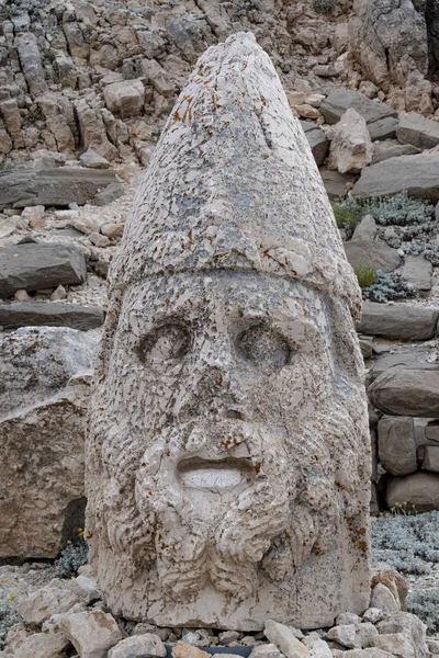 Türkei Die Ostterrasse Des Nemrut Dagi Berg Nemrut König Antiochus — Stockfoto
