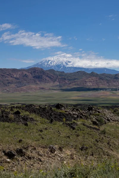 Turkey, Middle East: breathtaking view of Mount Ararat, Agri Dagi, the highest mountain in the extreme east of Turkey accepted in Christianity as the resting place of Noah's Ark, a snow-capped and dormant compound volcano