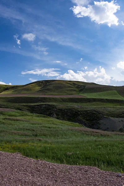 Turkije Midden Oosten Luchtfoto Van Het Adembenemende Landschap Het Vuil — Stockfoto