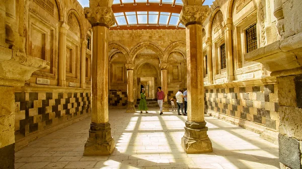 Palacio Ishak Pasha Interiores Decoraciones Bajorrelieves Piedra Tallada Arquitectura Interna — Foto de Stock