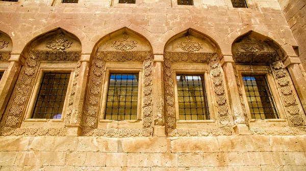 Ishak Pasha Palace, interiors, decorations and bas-reliefs, carved stone. Internal architecture. It is one of the most magnificent historical buildings of the country. Dogubeyazit district of Agri province of eastern Turkey