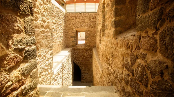 Ishak Pasha Palace, interiors, decorations and bas-reliefs, carved stone. Internal architecture. It is one of the most magnificent historical buildings of the country. Dogubeyazit district of Agri province of eastern Turkey