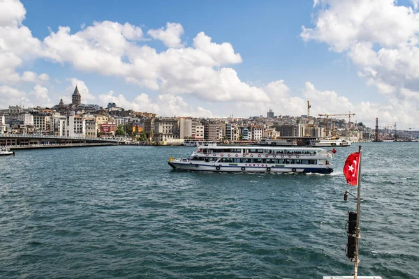 Istanbul Turquie Moyen Orient Horizon Couper Souffle Avec Tour Galata — Photo