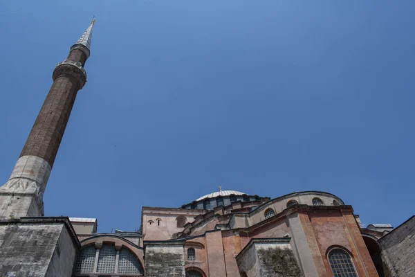 Istanbul Turkiet Mellanöstern Utsikt Över Hagia Sophia Den Berömda Före — Stockfoto