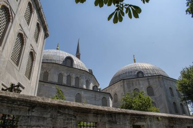 İstanbul, Türkiye, Ortadoğu: Ünlü eski Rum Ortodoks Hıristiyan ataerkil katedrali, daha sonra Osmanlı İmparatorluk Camii, şimdi bir müze, Bizans mimarisinin simgesi olan Ayasofya 'nın ayrıntıları