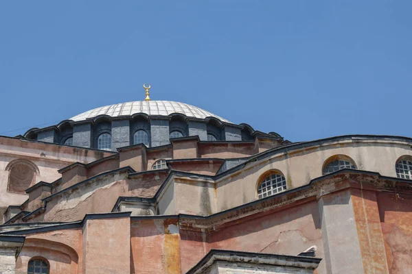 Стамбул Туреччина Близький Схід Деталі Hagia Sophia Знаменитого Колишнього Греко — стокове фото