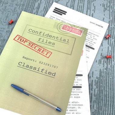 Çok gizli belge, azalmış, gizli bilgi, gizli metin. Gizli bir bilgi. Devlet sırrı. Gizli belgeleri araştır ve incele.