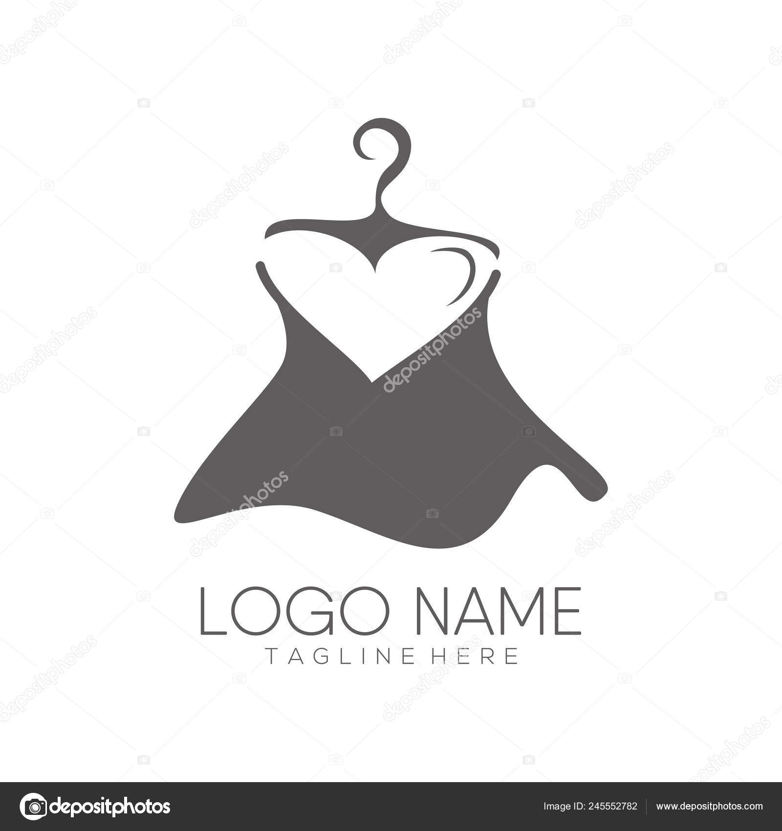 Vector Women Dress Logo