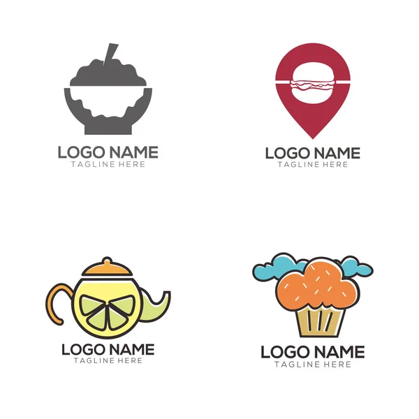Food And Drink Logo And Icon Design Suitable For Your Business Company Or Personal Branding Stock Images Page Everypixel