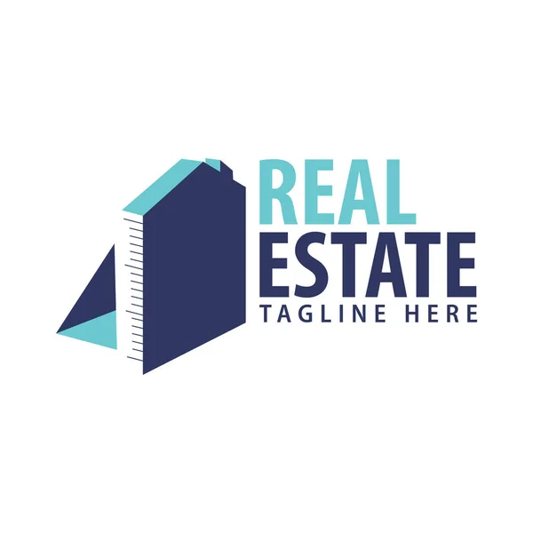 Bouw realestate Building logo ontwerpsjabloon — Stockvector