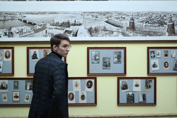 Saint Petersburg Russland Februar 2019 Die Ausstellungshalle Inneren Des Museum — Stockfoto