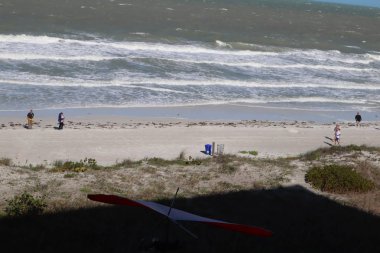 Indian Rocks Beach, Fl - 22 Nisan 2019: sahilde planör asmak.