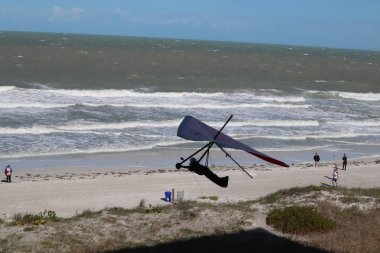 Indian Rocks Beach, Fl - 22 Nisan 2019: sahilde planör asmak.