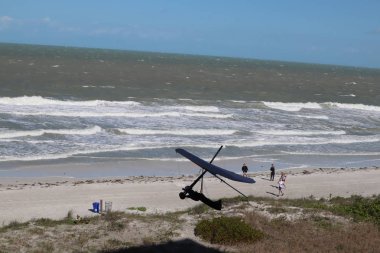 Indian Rocks Beach, Fl - 22 Nisan 2019: sahilde planör asmak.