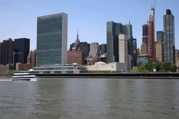 New York Usa Mai 2019 Siège Des Nations Unies New — Photo