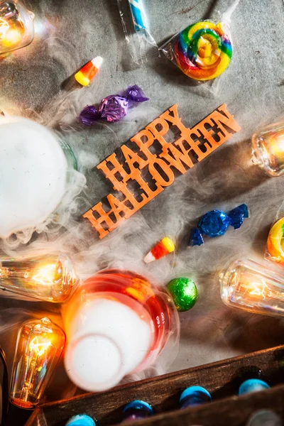 Spooky Series Good Halloween Themed Backgrounds Easy Drop Text — Stock Photo, Image