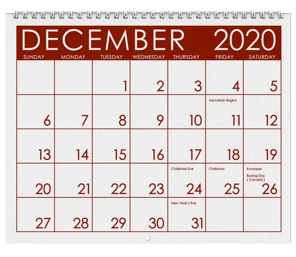 3次元レンダリングされたカレンダーの年に12の画像シリーズ 10月 11月 12月 — ストック写真