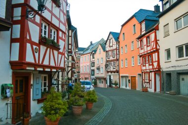 Güzel yarı ahşap fachwerk ev