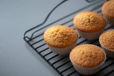 Sadece düz fırından pişmiş kek