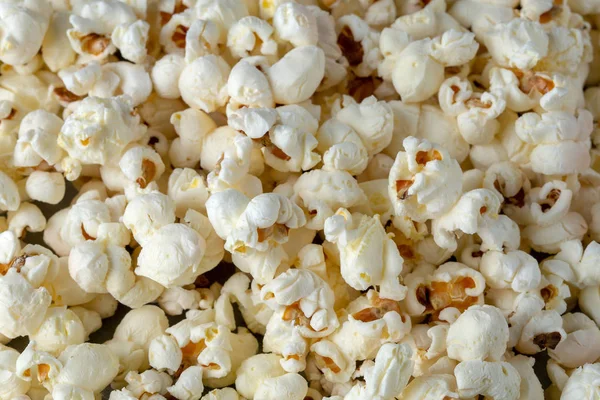 Popcorn close up macro texture pattern