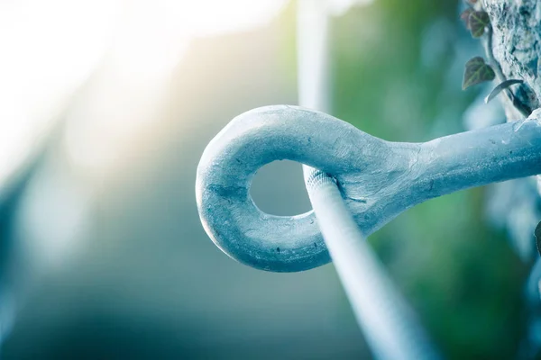 Iron Piton Rock Climbing Sports — Stock Photo, Image