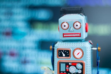 Sembol için bir sohbet etmek ya da sosyal bot ve algoritmalar, program kodu içinde belgili tanımlık geçmiş