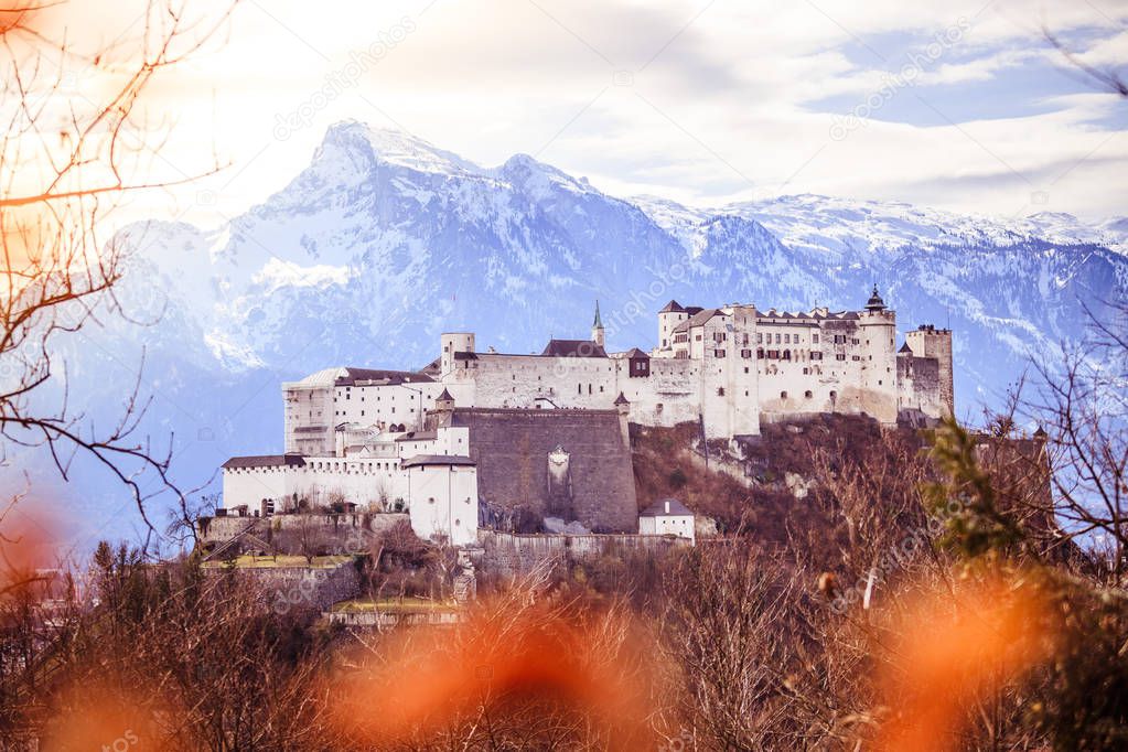 Fortress Hohensalzburg: Beautiful medieval castle in Austria, to