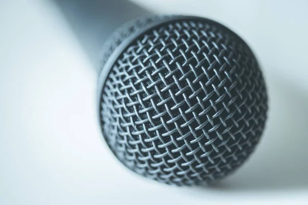 Microphone with white background — Stock Photo, Image