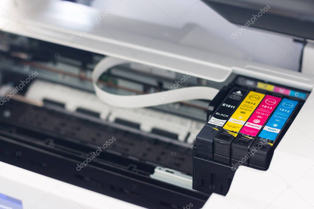 Refilling third party printer cartridges, inkjet.