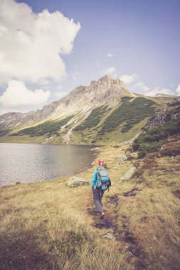 Dağ güzel ve pastoral manzara sahne: dağ