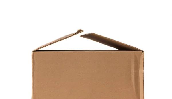Paket kotak kardus, konsep pengiriman: Mempersiapkan pengiriman , — Stok Foto