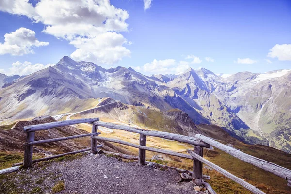 Cordillera del Grojalá glockner, Austria, Parque Nacional Hohe — Foto de Stock