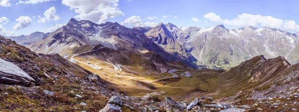 Cordillera del Grojalá glockner, Austria, Parque Nacional Hohe — Foto de Stock