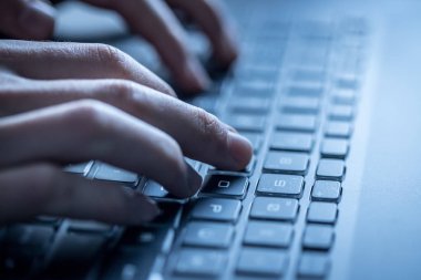 Laptop klavye: çekim resim