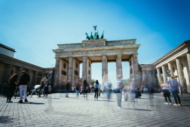 Brandenburger Tor, Berlin, Almanya Brandenburger Kapısı. Hedef