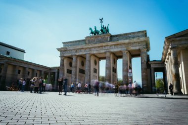 Brandenburger Tor, Berlin, Almanya Brandenburger Kapısı. Hedef