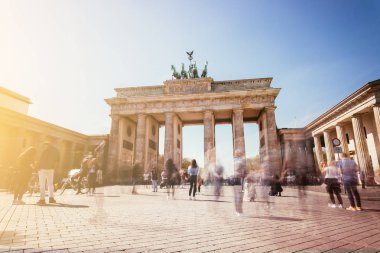 Brandenburger Tor, Berlin, Almanya Brandenburger Kapısı. Hedef