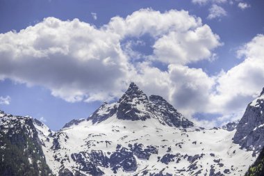Avusturya'da karlı sıra: Loferer Steinberge