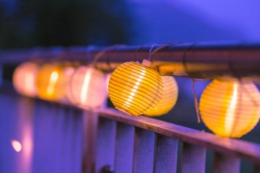 Gece Lampions: Yaz aylarında Bahçe partisi